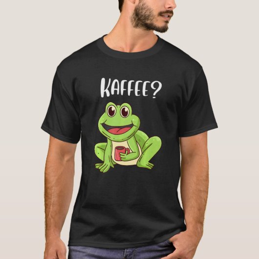 Coffee Coffee Drinker Coffee Junkie Cafe Kantoor T-shirt (Voorkant)