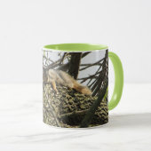 Coffee Coffee Mok Cute met Lime Green Handle (Voorkant rechts)