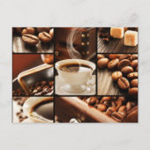 Coffee Collage Briefkaart (Voorkant)