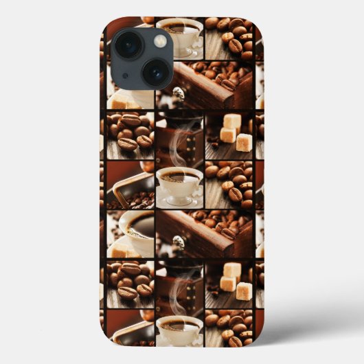 Coffee Collage Case-Mate iPhone Case (Achterkant)