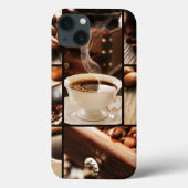 Coffee Collage Case-Mate iPhone Case (Achterkant)