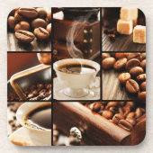 Coffee Collage Drankjes Onderzetter (Voorkant)