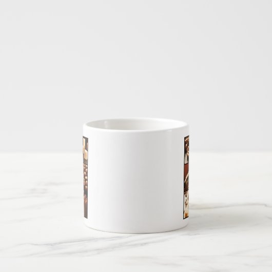 Coffee Collage Espresso Kop (Voorkant)