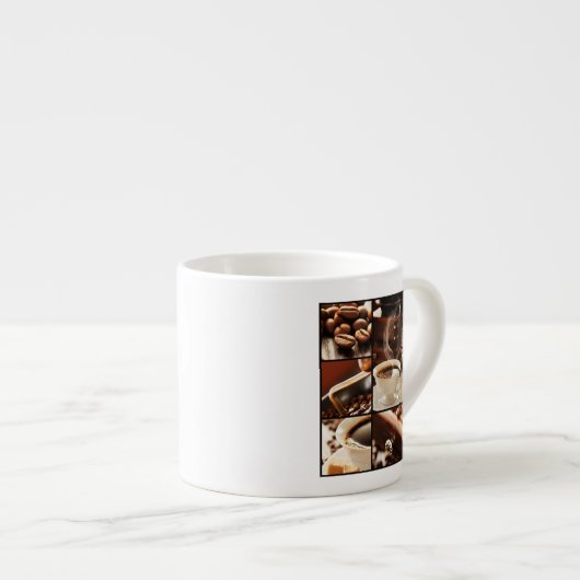 Coffee Collage Espresso Kop (Voorkant rechts)