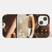Coffee Collage iPhone Hoesje (Achterkant horizontaal)