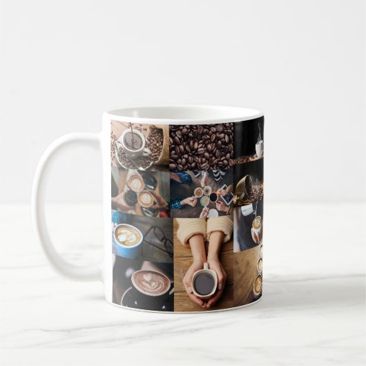 Coffee Collage Koffiemok (Links)