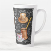 Coffee Collage Latte Mok (Rechts)