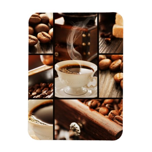 Coffee Collage Magneet (Verticaal)
