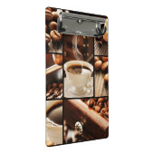 Coffee Collage Mini Klembord (Schuin)