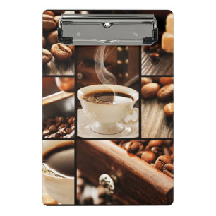 Coffee Collage Mini Klembord