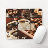 Coffee Collage Muismat (Met muis)