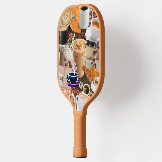 Coffee Collage Pickleball Paddle (Links)