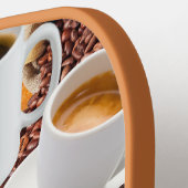 Coffee Collage Pickleball Paddle (Links Detail)