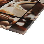 Coffee Collage Snijplank (Hoek)