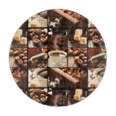 Coffee Collage Snijplank (Voorkant)
