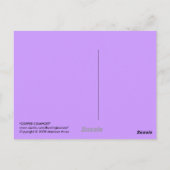 Coffee Comfort Briefkaart (Achterkant)