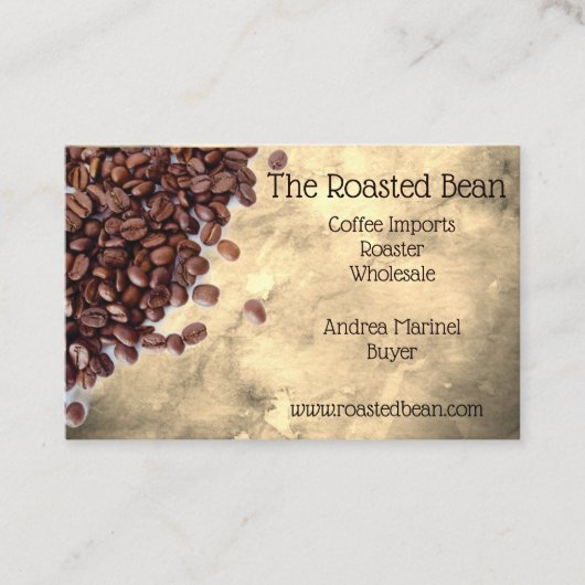 Coffee Company Cafe Visitekaartje (Voorkant)