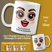 Coffee & Compliments, Fabulous Eyes Funny Face Koffiemok