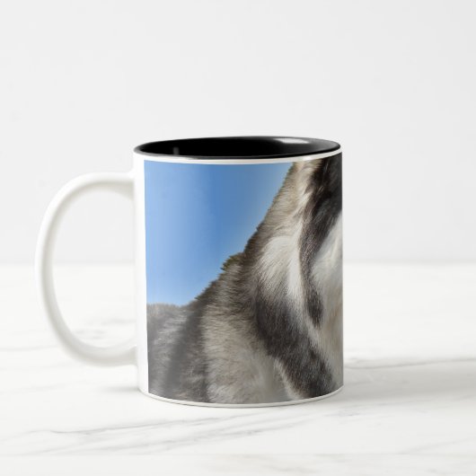 Coffee Cool Siberian Husky Cup Cool Mok (Links)