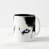 Coffee Cool Siberian Husky Cup Cool Mok (Voorkant rechts)