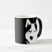 Coffee Cool Siberian Husky Cup Cool Mok (Voorkant rechts)