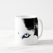 Coffee Cool Siberian Husky Cup Cool Mok (Voorkant rechts)