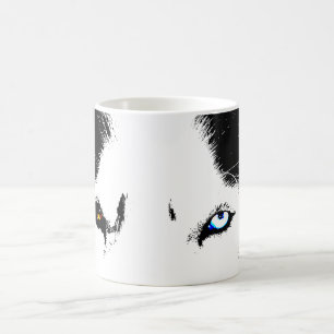 Coffee Cool Siberian Husky Cup Cool Mok