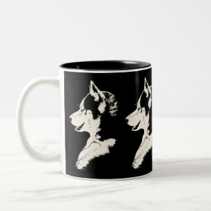 Coffee Cool Siberian Husky Cup Cool Mok
