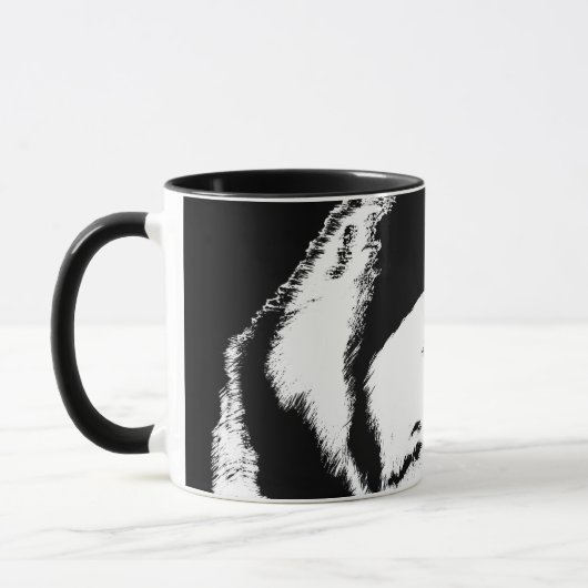 Coffee Cool Siberian Husky Cup Cool Mok (Links)