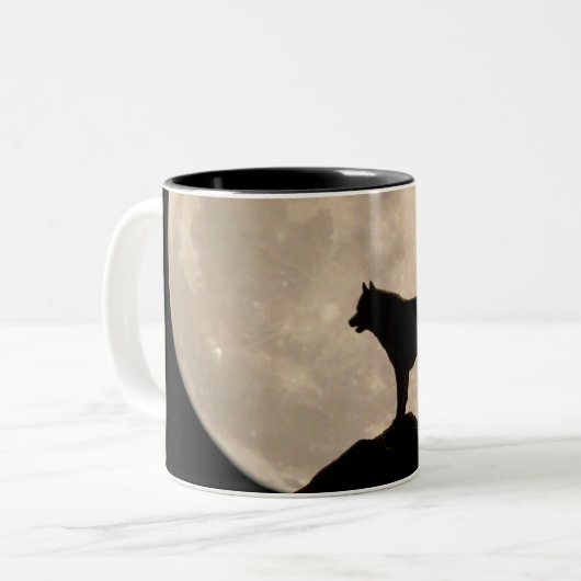 Coffee Cool Siberian Husky Cup Cool Mok (Voorkant links)