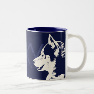 Coffee Cool Siberian Husky Cup Cool Mok