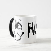 Coffee Cool Siberian Husky Cup Cool Mok (Voorkant links)