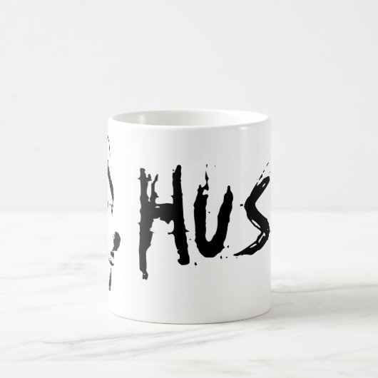 Coffee Cool Siberian Husky Cup Cool Mok (Center)