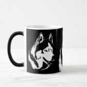 Coffee Cool Siberian Husky Cup Cool Mok (Links)