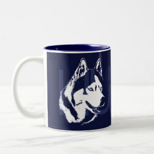 Coffee Cool Siberian Husky Cup Cool Mok