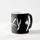Coffee Cool Siberian Husky Cup Cool Mok (Voorkant rechts)