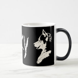 Coffee Cool Siberian Husky Cup Cool Mok