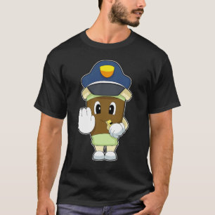Coffee Cop fluitpolitie T-shirt