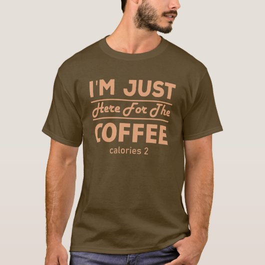 Coffee Costume Funny Thanksgiving Food Halloween P T-shirt (Voorkant)