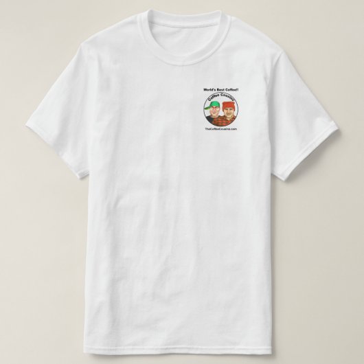 Coffee Cousins Coffee T-Shirt (Design voorkant)