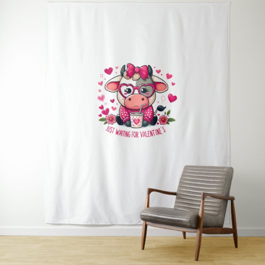 Coffee Cow Wandkleed (In situ)