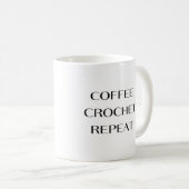 Coffee Crochet Repeat Mug Koffiemok (Voorkant rechts)
