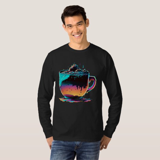 Coffee Cup 8 T-shirt (Voorkant volledig)