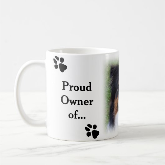 Coffee Cup Australian Shepherd Koffiemok (Links)