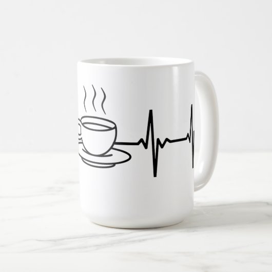 Coffee cup EKG Koffiemok (Voorkant rechts)