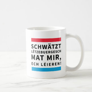 Coffee Cup for People who Learn Luxembourgish Koffiemok