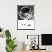 Coffee Cup Hot "n" Sweet Poster (Thuiskantoor)