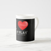 Coffee Cup I Love Group Play Porselein Kop (Voorkant rechts)