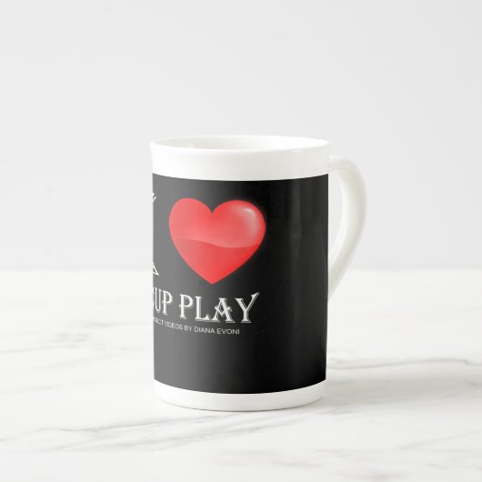 Coffee Cup I Love Group Play Porselein Kop (Voorkant rechts)