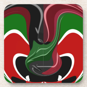 Coffee cup Kenya Flag Hakuna Matata Bier Onderzetter